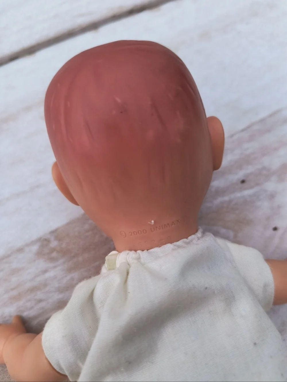Vintage 2000 1999 Unimax Limited Beanbag Baby Doll Plush Toy 9
